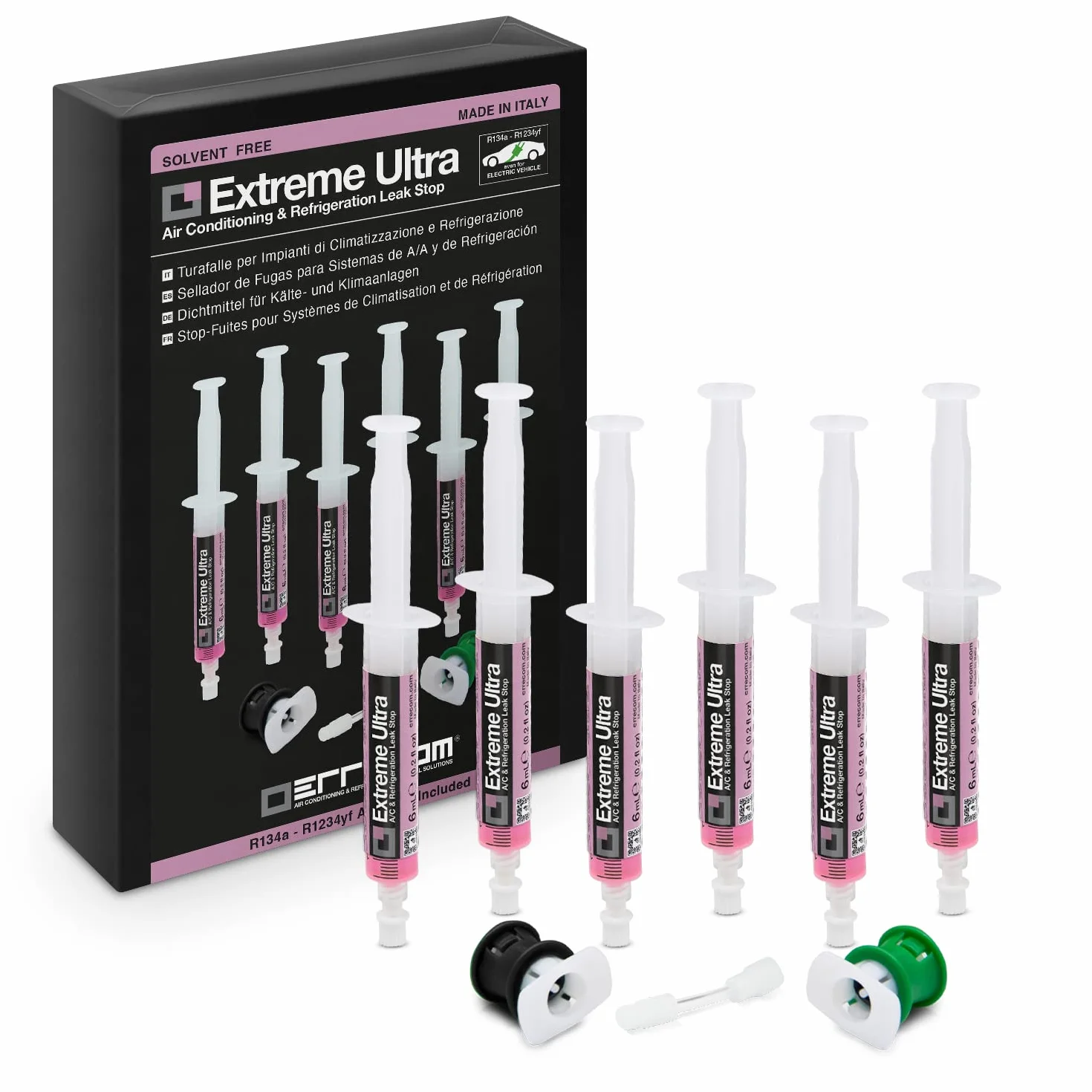 Errecom Extreme Ultra Uszczelniacz do Klimatyzacji Samochodowej 6x6ml R134a R1234yf