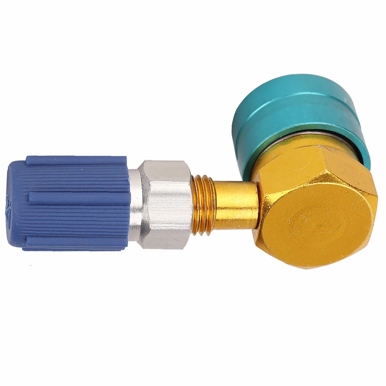 Szybkozłączka, Adapter Aramox R1234YF do R134A do niskiego ciśnienia do klimatyzacji samochodowej z aluminium dla europejskich i amerykańskich samochodów