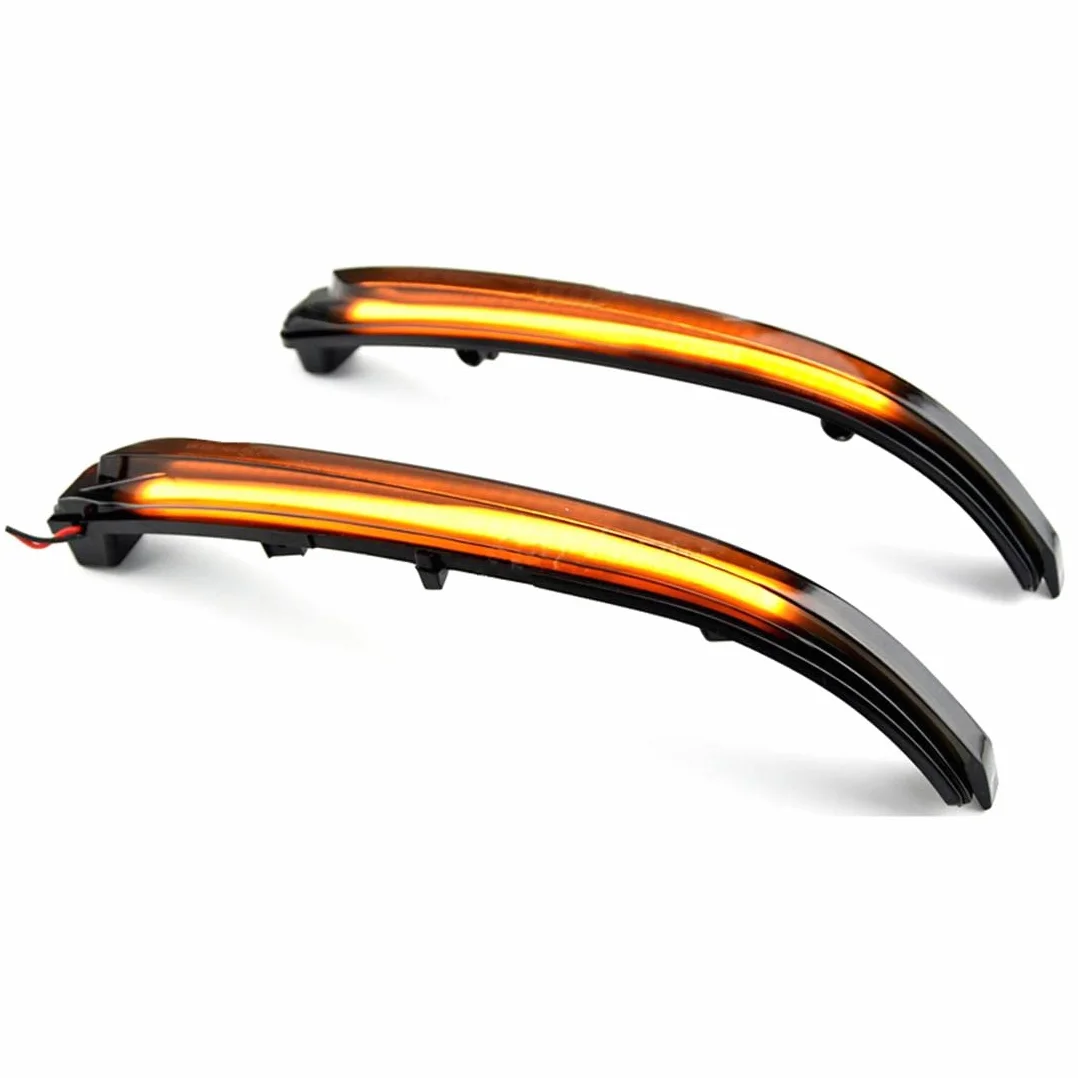 Compatible for Peugeot 3008 5008 Dynamic LED Flashing Side Rearview Mirror Indicator Lights