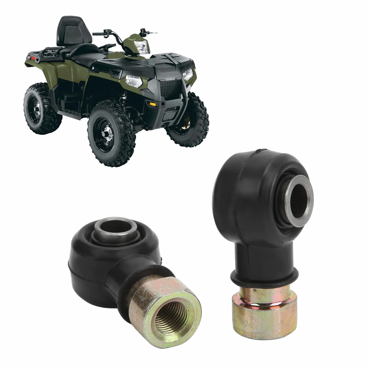 Aramox Para ATV Końcówki Drążka Kierowniczego 7061053 7061019 Zamiennik Przegubu Kulowego Drążka Kierowniczego do Magnum 325 2x4 4x4 2000-2002