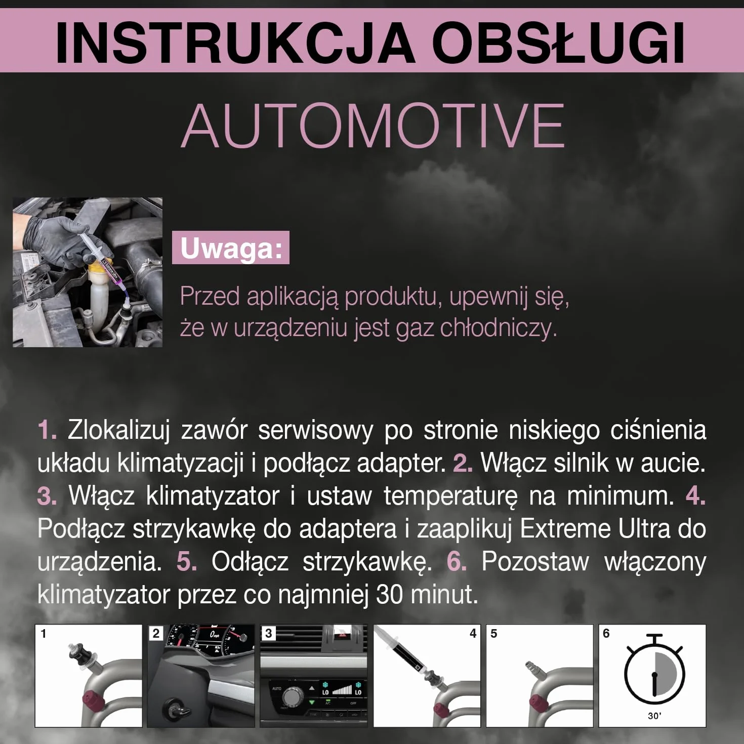 Errecom Extreme Ultra Uszczelniacz do Klimatyzacji Samochodowej 6x6ml R134a R1234yf