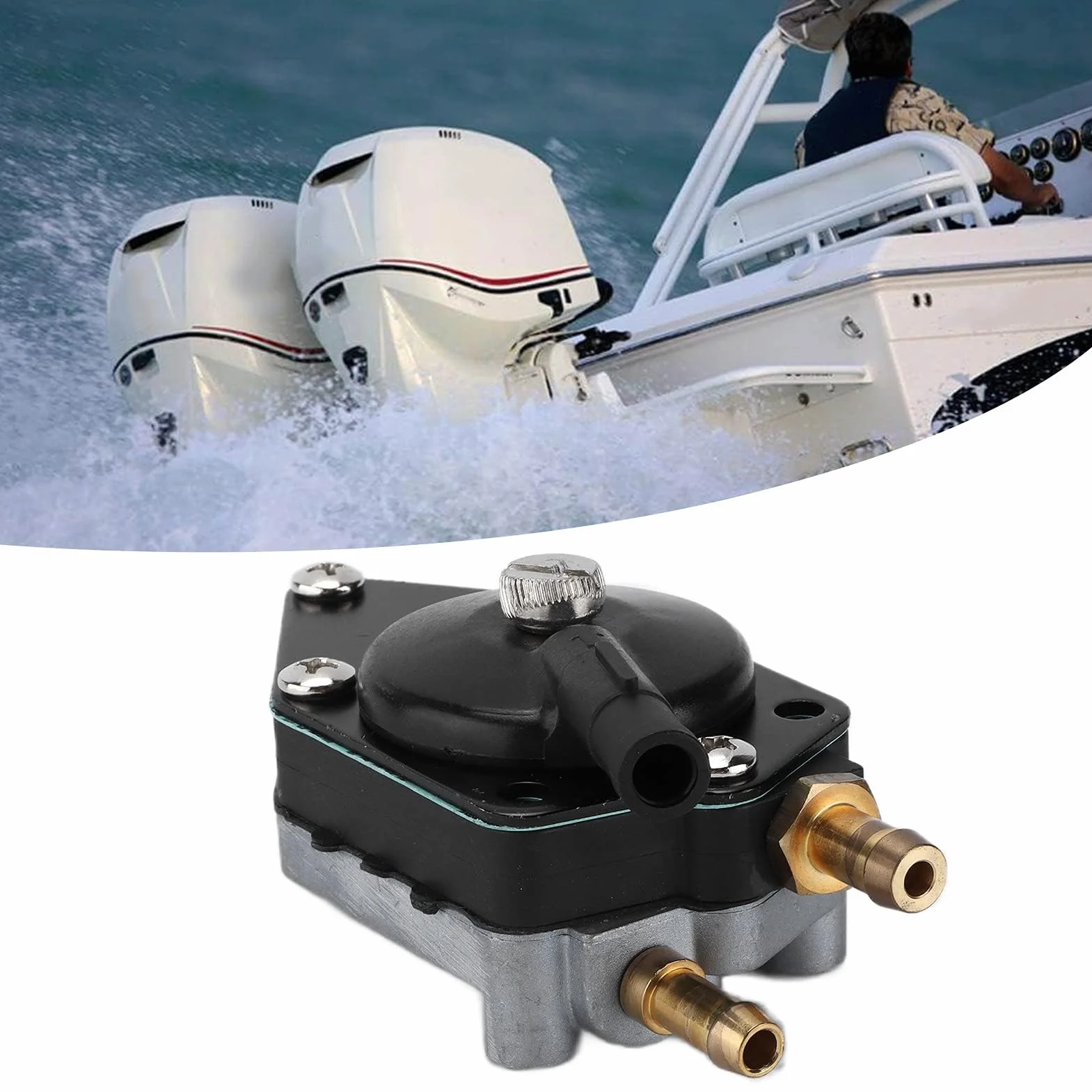 Pompa Paliwa, Wymiana Pompy Paliwa Silnika Zaburtowego dla Evinrude 25 35 50 65 70 75 85 88 90 100 105 115 125 135 140 Km 385784 433390